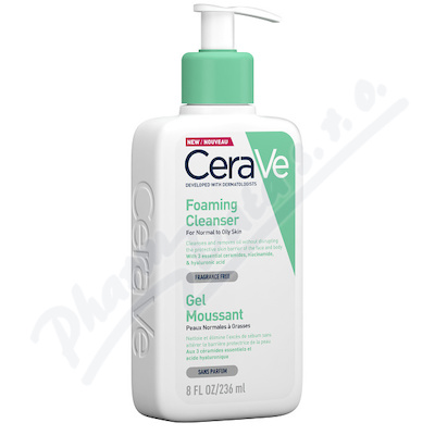 CERAVE Čistící pěnící gel 236 ml