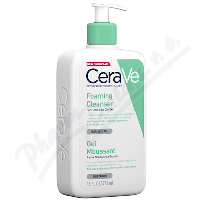 CERAVE Čistící pěnící gel 473 ml