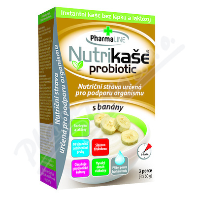 Nutrikaše probiotic s banány 180g(3x60g)