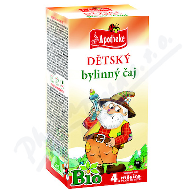 Čaj dětský BIO bylinný 20x1.5g APOTHEKE