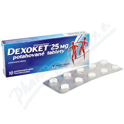 Dexoket 25mg tbl.flm.10x25mg II