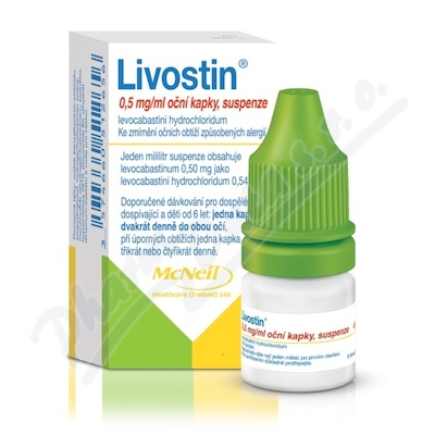 Livostin 0.5mg/ml oph.gtt.su.1x4ml