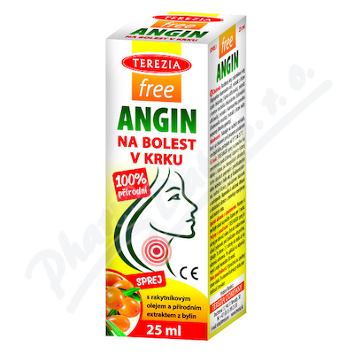 TEREZIA FreeAngin spr.na bol.v krku25ml