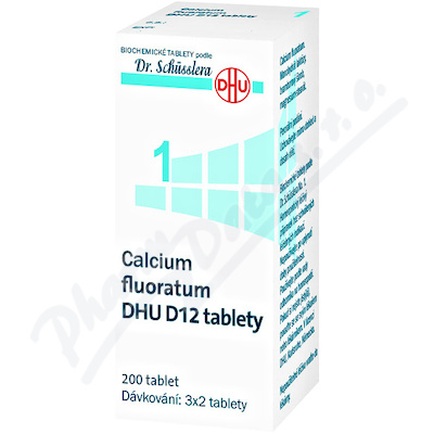 No.1 Calcium fluoratum DHU D12 200tbl.