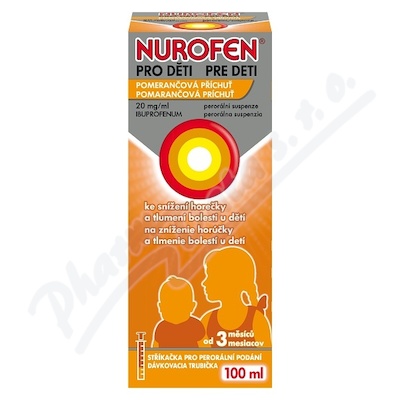 Nurofen pro deti pomer.por.sus.100ml/20m