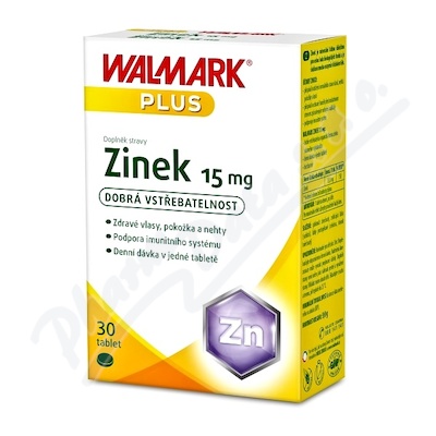 Zinek  15mg tbl.30