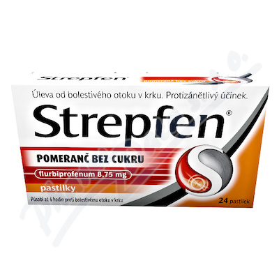 Strepfen Pom.bez cukru 8.75mg past.24ks