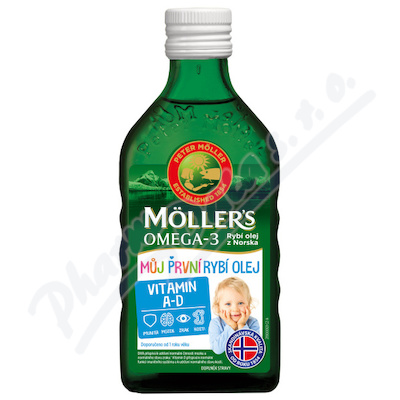 Mollers Omega 3 Můj první rybí ol.250ml