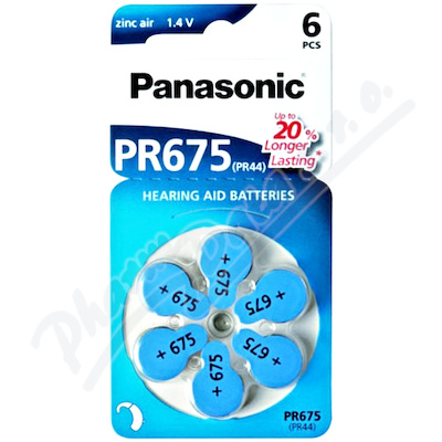 Panasonic PR675(PR44) baterie naslou.6ks