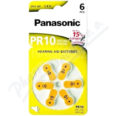 Panasonic PR10(PR230L) baterie naslo.6ks