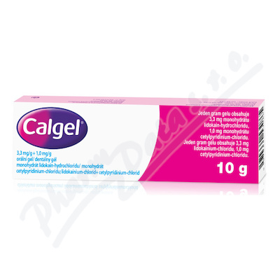 Calgel 3.3mg/g+1mg/g oralni gel 10 g