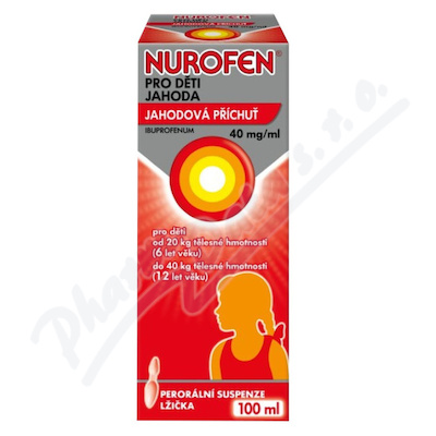 Nurofen pro děti 4% jah. 40mg/ml 100ml