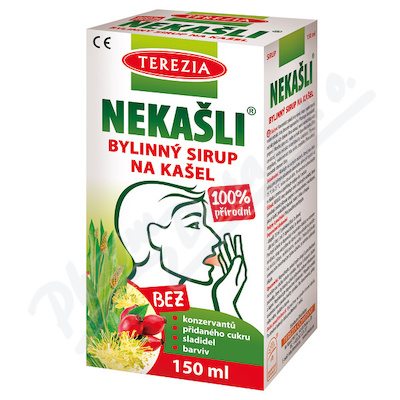 TEREZIA NEKAŠLI 100% přír.byl.sir.150ml