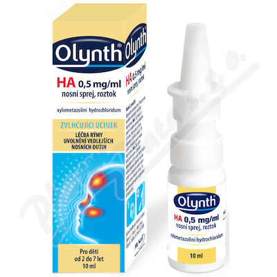 Olynth HA 0.05% nosní spr.sol.1x5mg/10ml