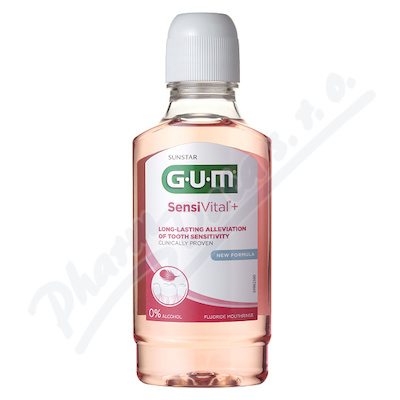 GUM SensiVital+ústní voda cit.zuby 300ml