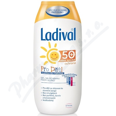 LADIVAL Děti ALERG OF50+ GEL 200ml