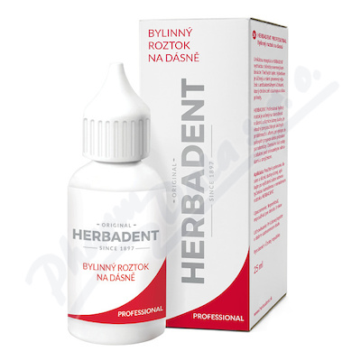 HERBADENT PROFES.byl.rozt.na dásně 25ml