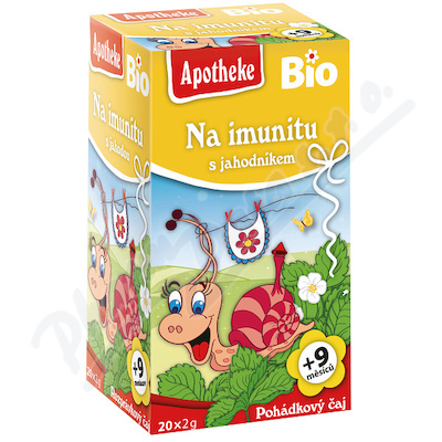 Dětský BIO Pohád.čaj Imunit.jahodník20x2