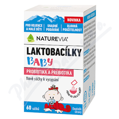 NatureVia Laktob.baby 60 sač