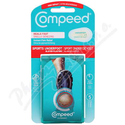 COMPEED Náplast na puchýře chodidlo 5ks