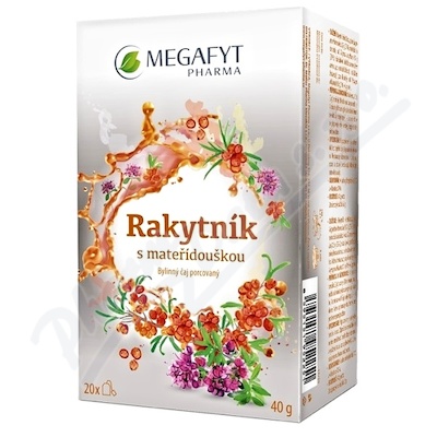 MEGA Rakytník s mateřídouškou 20x2g