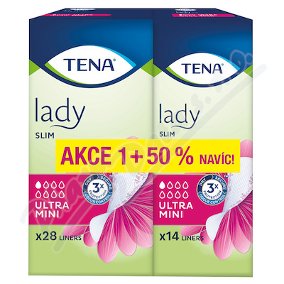 TENA Lady Slim Ultra Mini+50% ink.vloz 4