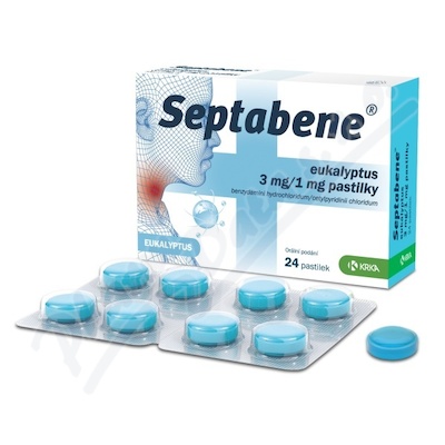 Septabene Eukalyptus 3mg/1mg pas.24x3mg/