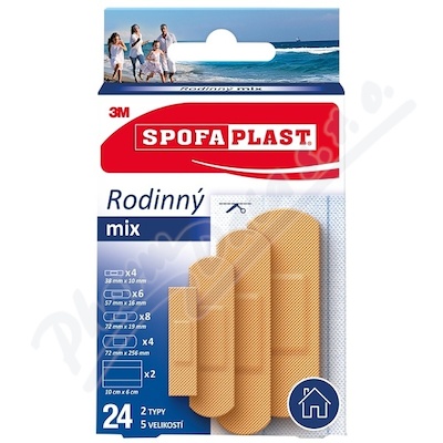 3M Spofaplast 603 Rodinny mix 24ks