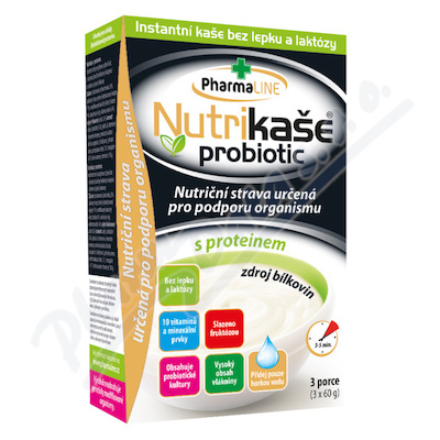 Nutrikase probiotic s proteinem 180g (3x