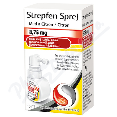 Strepfen Med/Citron 8.75mg oral.spr.15ml