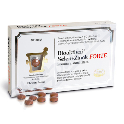 Bioaktivni Selen+Zinek FORTE tbl.30