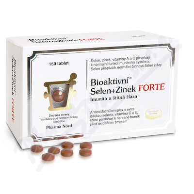 Bioaktivni Selen+Zinek FORTE tbl.150