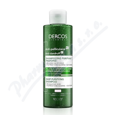 VICHY DERCOS Peel. šampon lupy 250ml