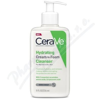 CERAVE Čistící pěnící krém 236ml