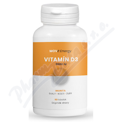 MOVit Vit.D3 2000 I.U. 50mcg cps.90 tob.
