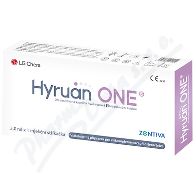 Hyruan One 2% zesitovana kys.hyal.1x3ml