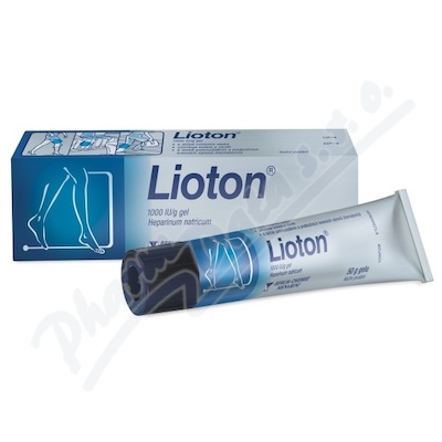 Lioton 1000 IU/g gel 50g