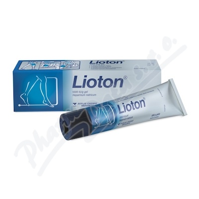 Lioton 1000 IU/g gel 100g