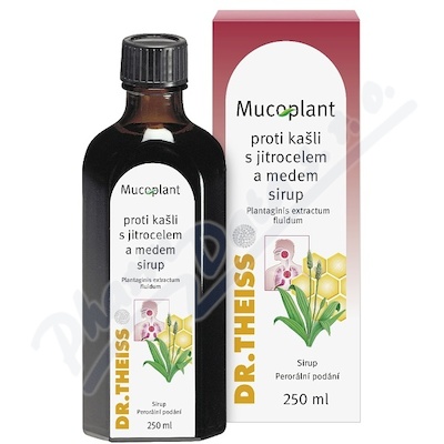 Mucoplant jitrocel a med sirup 250ml