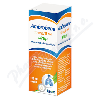 Ambrobene sir.100ml 15mg/5ml