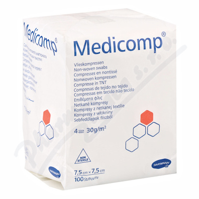 Kompres Medicomp nester.7.5x7.5cm/100ks