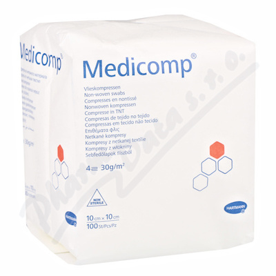 Kompres Medicomp nester.10x10cm/100ks