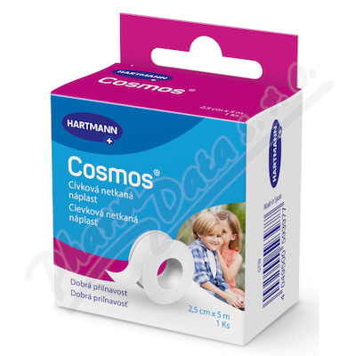 COSMOS Náplast por2.5cmx5m 1ks cívk.jemn