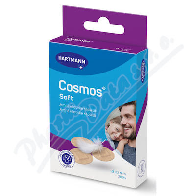 COSMOS Soft náplast jemná kulatá 20 ks
