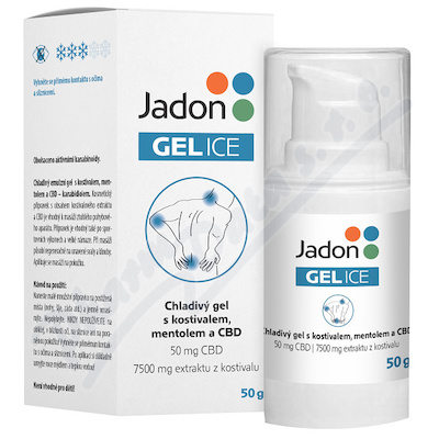 Jadon gel ICE chlad. s kostiv. a CBD 50g