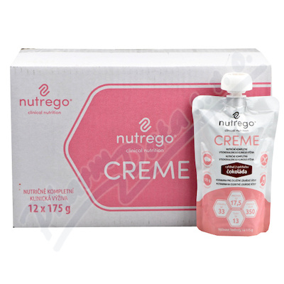 nutrego CREME čoko. por.sol.12x175g