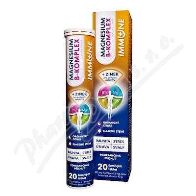 Magnesium B-komplex Immune 20 eff.tbl.