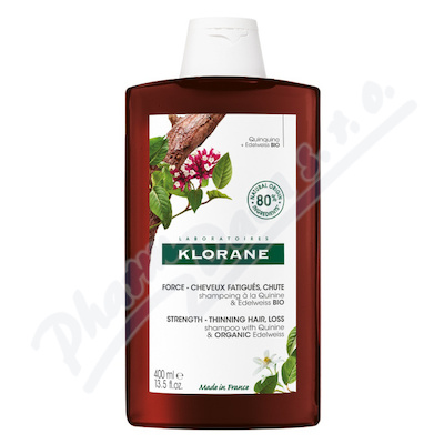 KLORANE Šampon chinin,BIO prot.alp.400ml