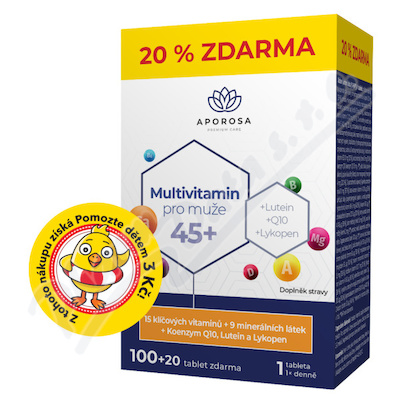 APOROSA Multivit.muži 45+ tbl.100+20