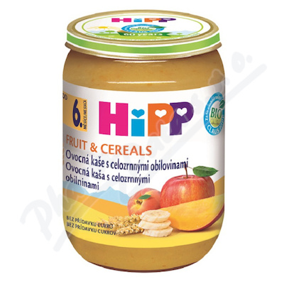 HiPP OV&CEREAL BIO Ov.kaše celoz.obi190g